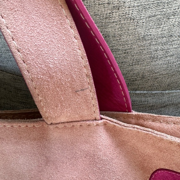 Coach Poppies for Peace Suede and Leather XL Tote - Picture 8 of 14